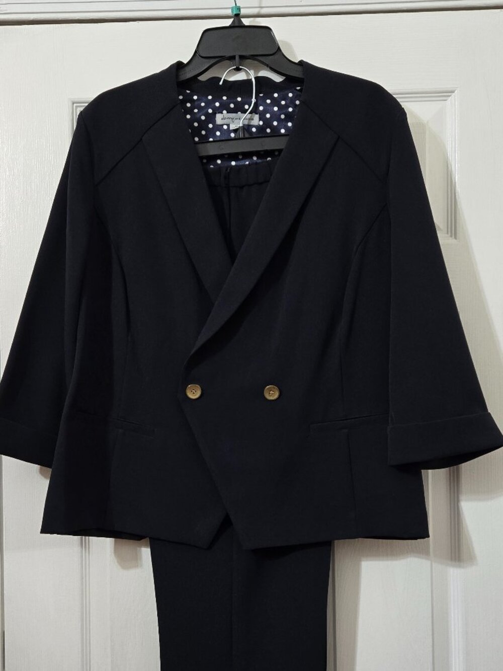 Navy Blue Pant Suit (separates), Danny and Nicole, Size 16